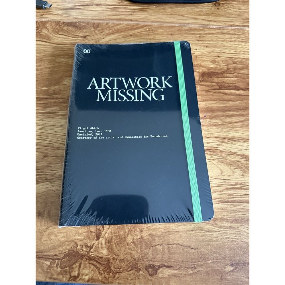 MINT CONDITION: Virgil Abloh ICA Notebook: Artwork Missing; Off-White